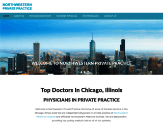 northwesternprivatepractice.com screenshot