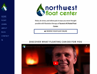 northwestfloatcenter.com screenshot