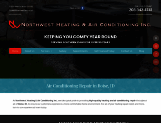 northwestheating.biz screenshot