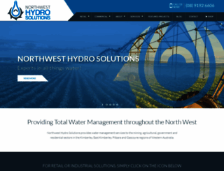 northwesthydro.com.au screenshot
