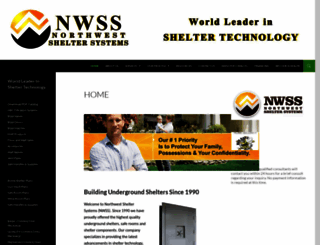 northwestsheltersystems.com screenshot