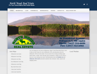 northwoods-realestate.com screenshot