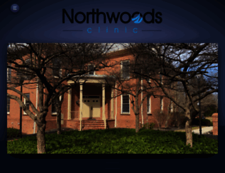 northwoodsclinic.com screenshot