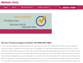 norton-help.co.uk screenshot