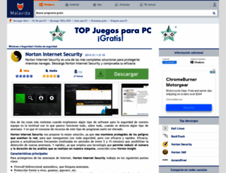 norton-internet-security.malavida.com screenshot