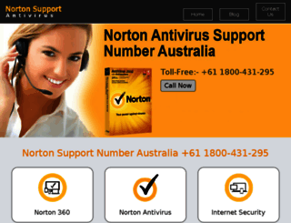 norton.supportnumbersaustralia.com screenshot