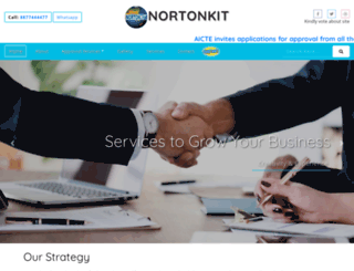 nortonkit.co.in screenshot