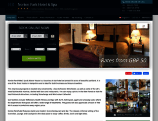 nortonpark-winchester.hotel-rez.com screenshot