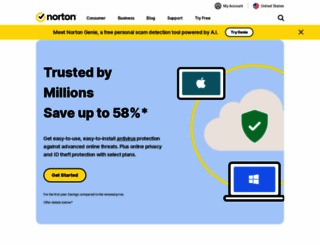 nortonpartner.com screenshot