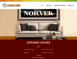 norvek.com.au screenshot