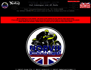 norvilmotorcycle.co.uk screenshot