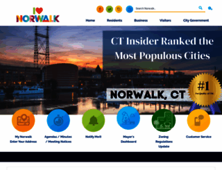 norwalkct.org screenshot
