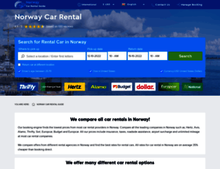 norwaycar.com screenshot