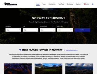 norwayexcursions.com screenshot