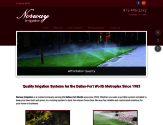 norwayirrigation.com screenshot