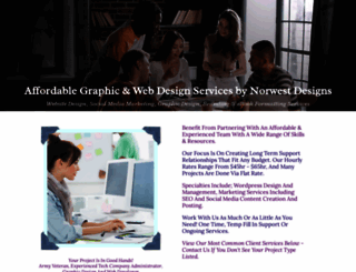 norwestdesigns.com screenshot