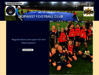 norwestfootballclub.com screenshot