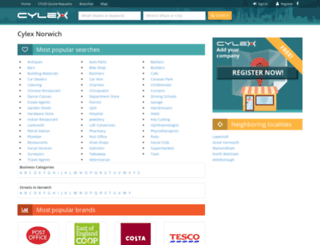 norwich.cylex-uk.co.uk screenshot