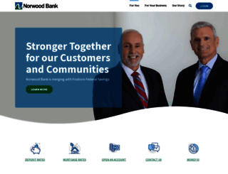 norwoodbank.com screenshot