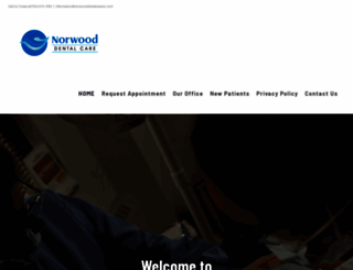 norwooddentalclinic.com screenshot