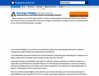 nosgba.programas-gratis.net screenshot
