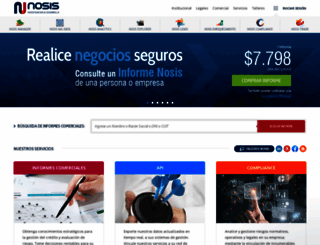 nosis.com screenshot