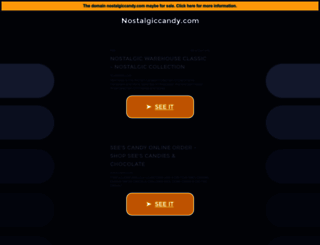 nostalgiccandy.com screenshot