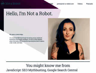 not-a-robot.com screenshot