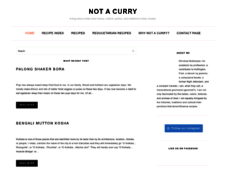 notacurry.com screenshot