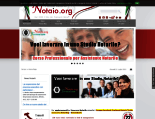 notaio.org screenshot