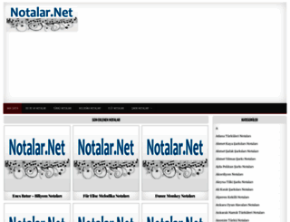 notalar.net screenshot