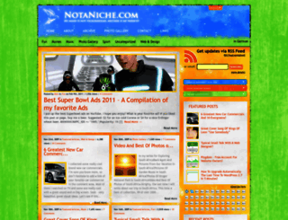 notaniche.com screenshot