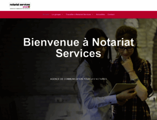 notariat-services.com screenshot