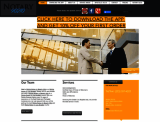 notary-90210.com screenshot