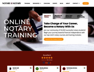 notary2notary.com screenshot