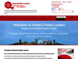 notarypublic.london screenshot