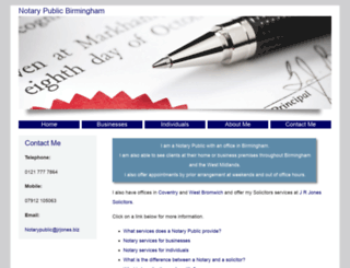 notarypublicbirmingham-mshabir.co.uk screenshot