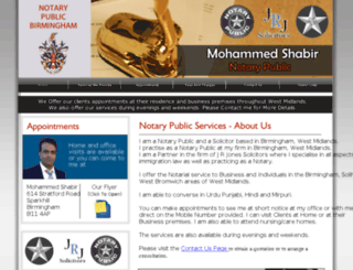 notarypublicbirmingham.biz screenshot