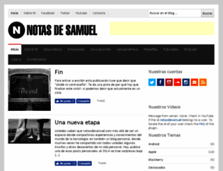 notasdesamuel.com screenshot