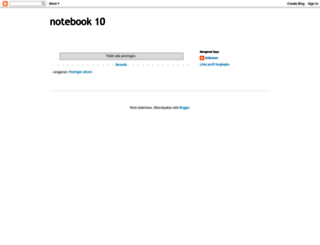 notebook10.blogspot.com screenshot