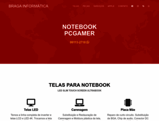 notebookmanaus.com.br screenshot