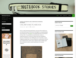 notebookstories.com screenshot