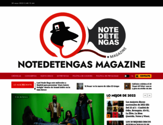 notedetengas.es screenshot