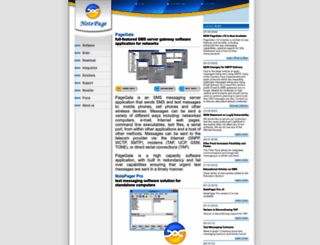 notepager.com screenshot