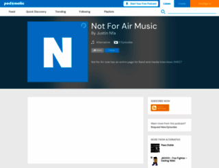 notforairmusic.podomatic.com screenshot