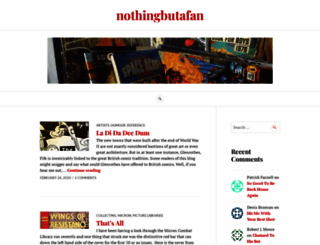 nothingbutafan.wordpress.com screenshot