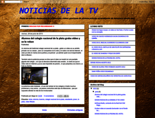 noticiadelatv.blogspot.com.ar screenshot