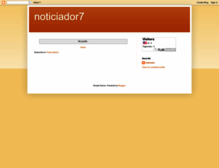 noticiador7.blogspot.com.br screenshot