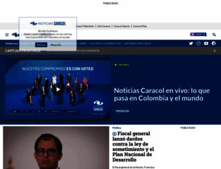 noticias.caracoltv.com screenshot