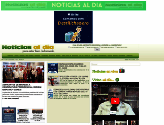 noticiasaldia.com.mx screenshot